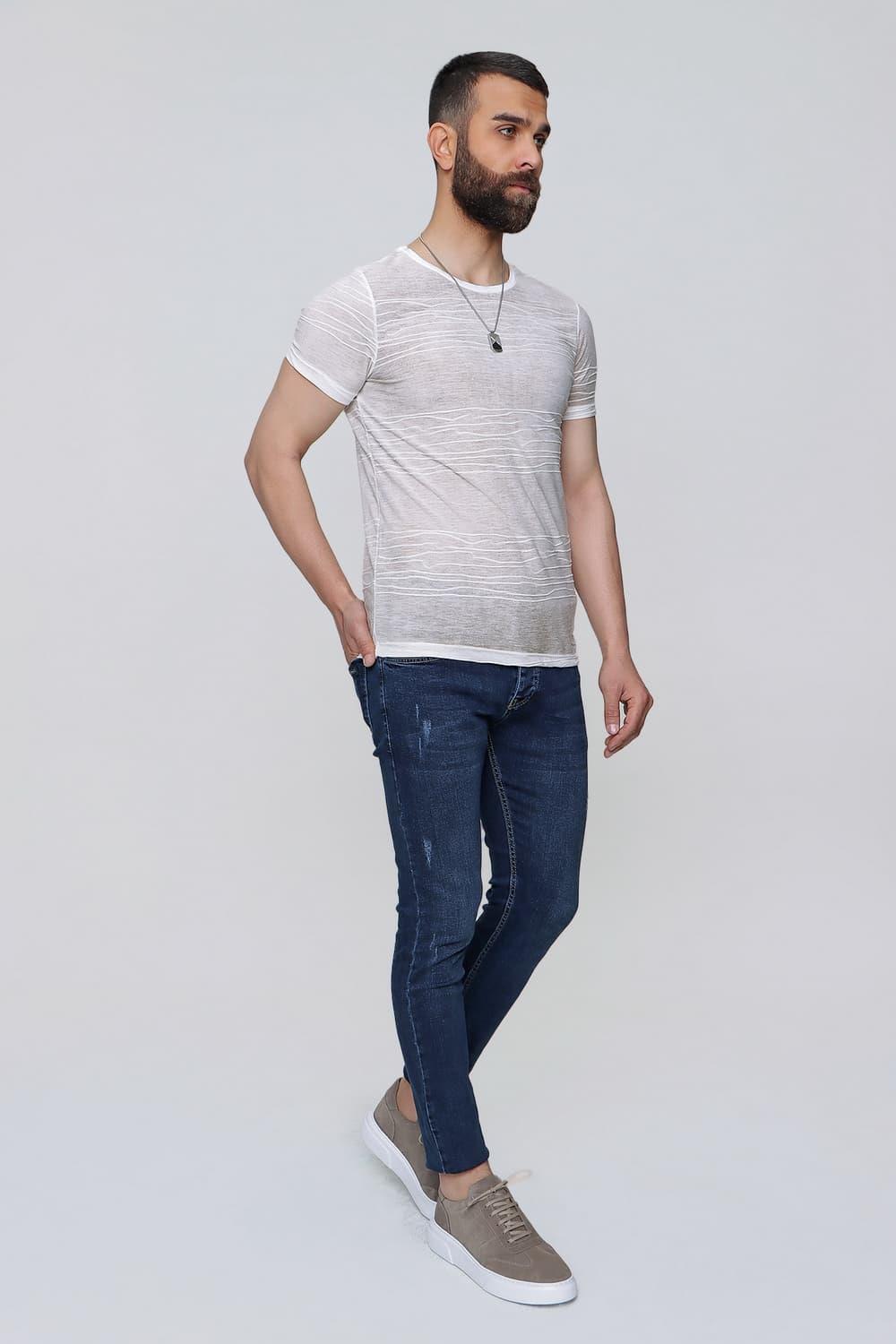 091 Koyu Mavi Jean Pantolon