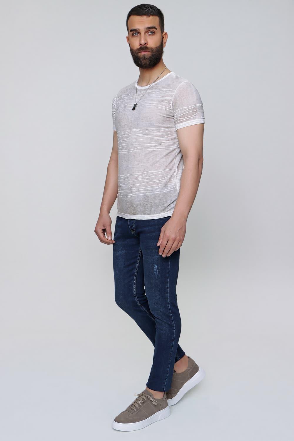 091 Koyu Mavi Jean Pantolon