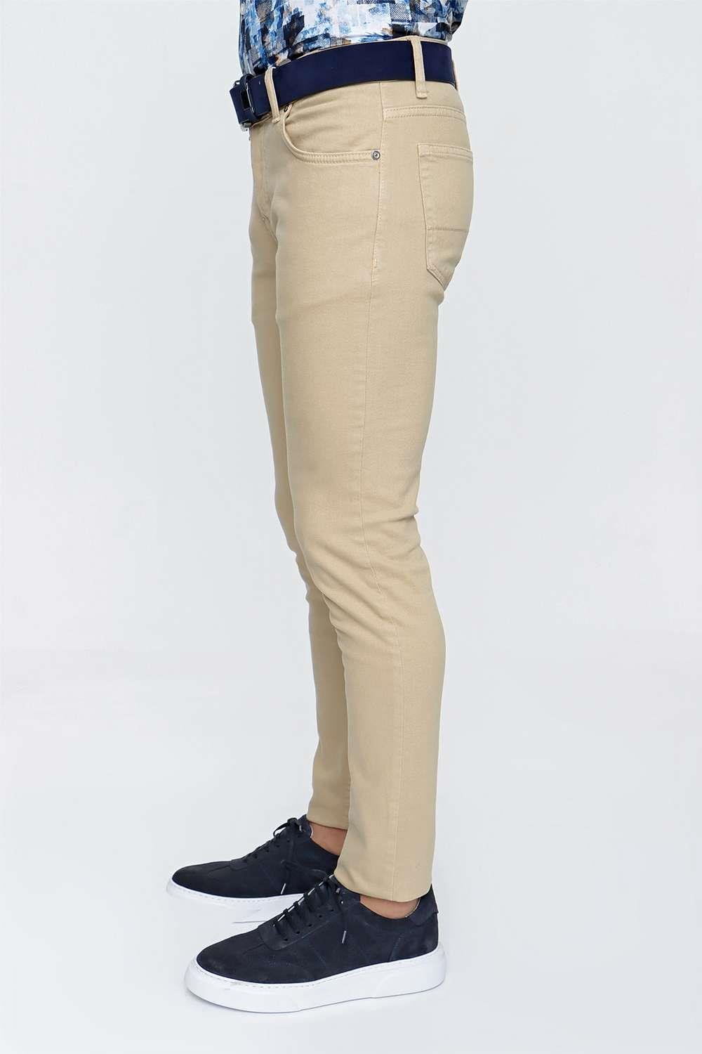 098 Bej Jean Pantolon