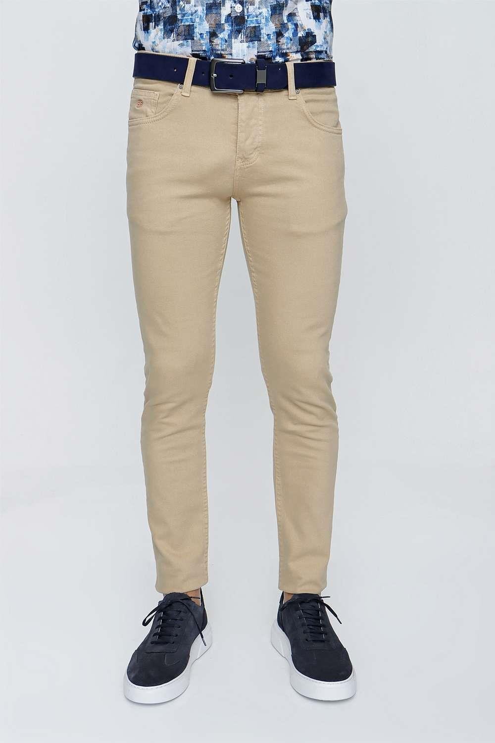 098 Bej Jean Pantolon