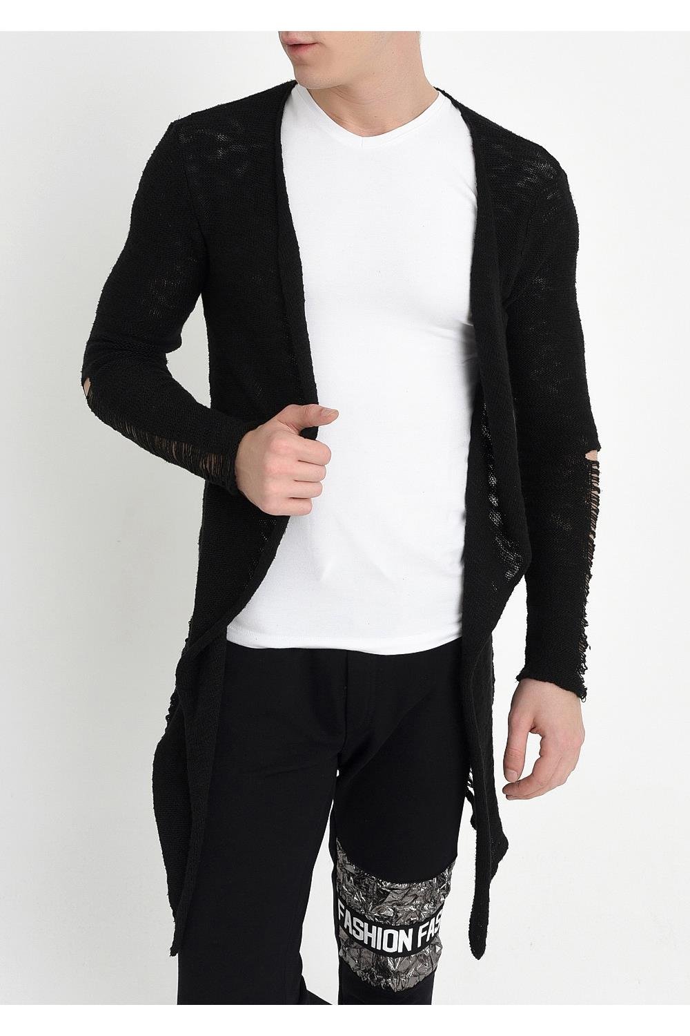 ATC 006 Slim Fit Siyah Triko