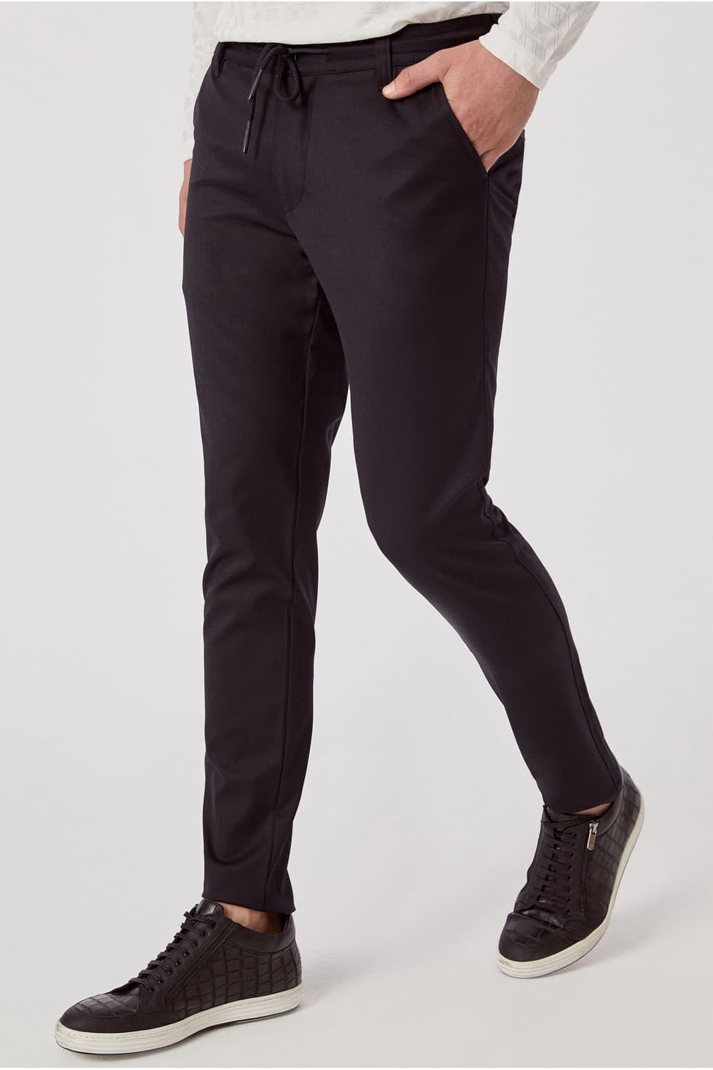 ATP 015 Rahat Kesim Lacivert Spor Pantolon