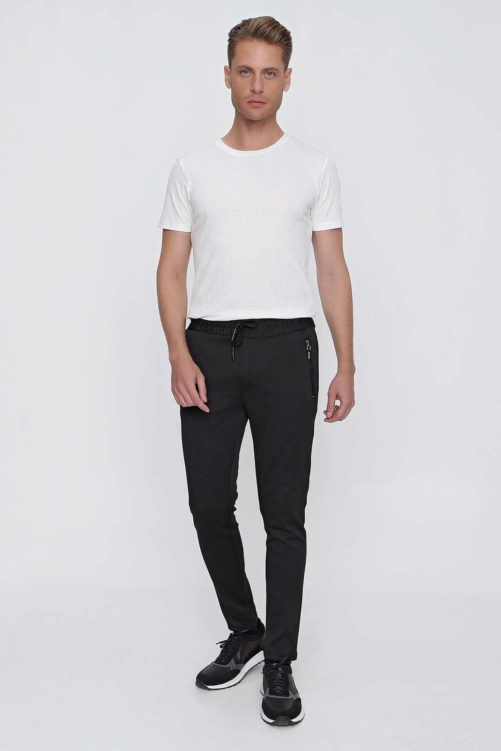 ATP 028 Siyah Spor Pantolon
