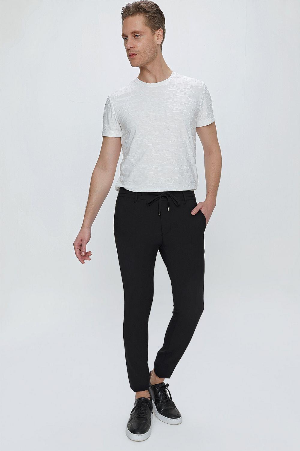 ATP 030 Siyah Spor Pantolon