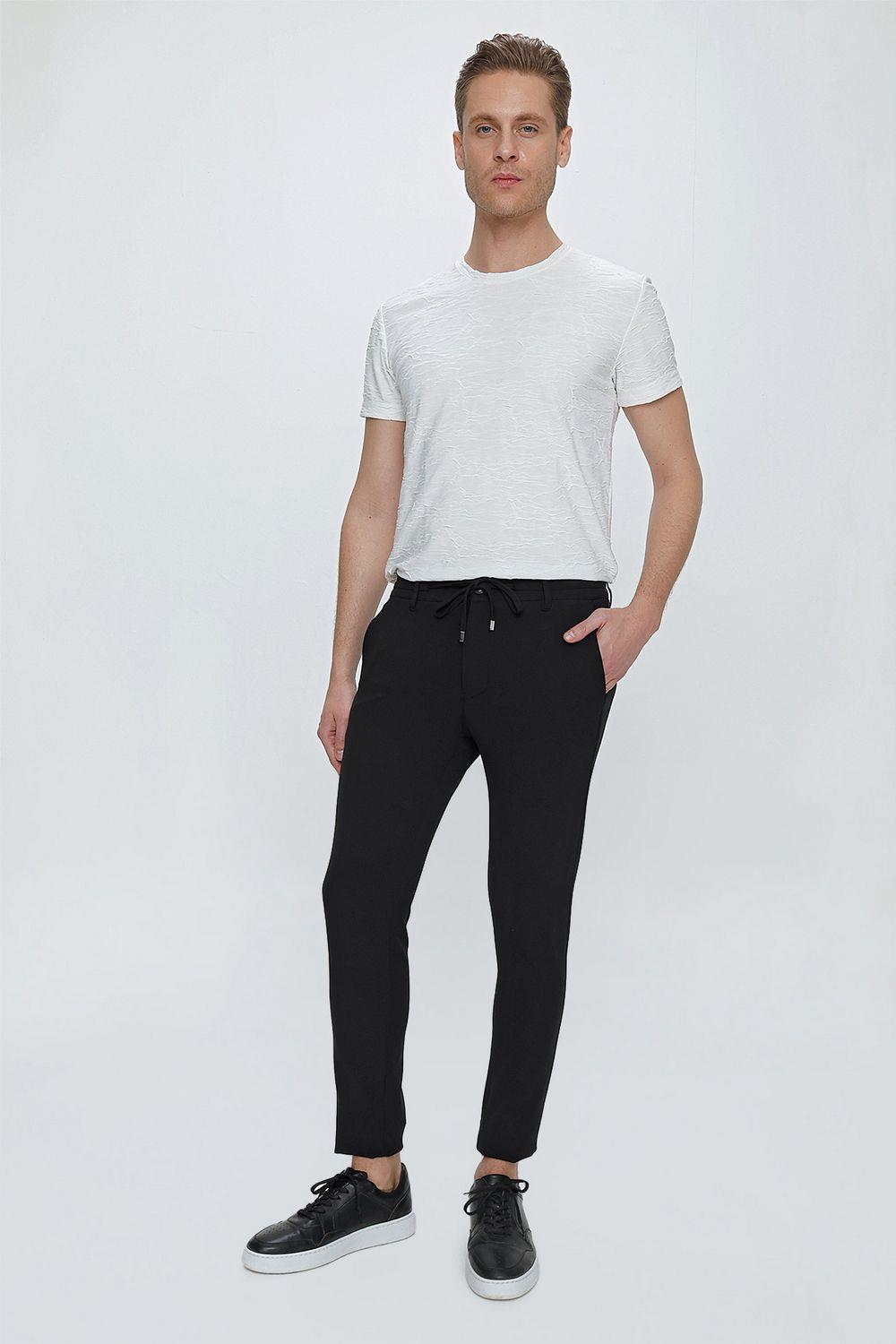ATP 030 Siyah Spor Pantolon