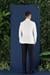 Black 034 Slim Fit Saten Yaka Çift Yırtmaçlı Damatlık Ekru Smokin Ceket