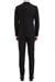 Black 049 Slim Fit Çıkma Saten Yaka Siyah Damatlık Smokin Takım