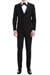 Black 049 Slim Fit Çıkma Saten Yaka Siyah Damatlık Smokin Takım