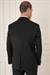 Black 078 Slim Fit Çıkma Saten Yaka Cerutti Kumaş Yelekli Siyah Damatlık Smokin Takım