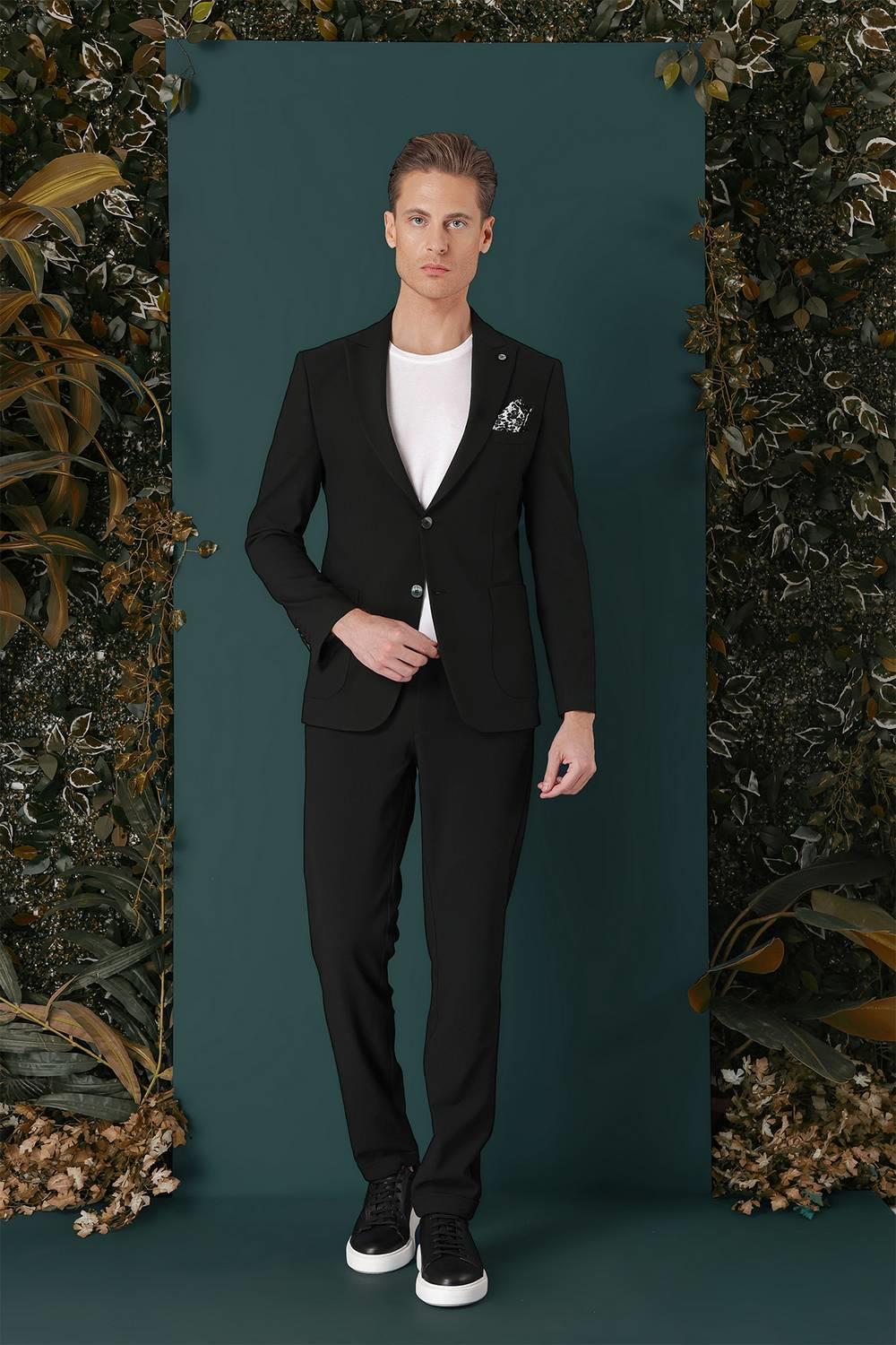 C 659 Slim Fit Yeşil Spor Ceket_2