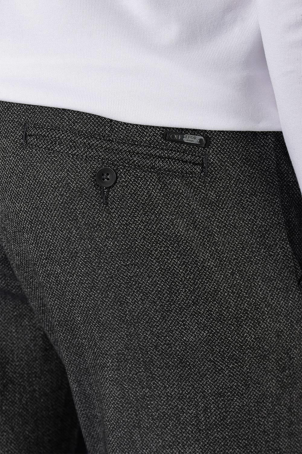 P 1138 Slim Fit Siyah Klasik Pantolon_6