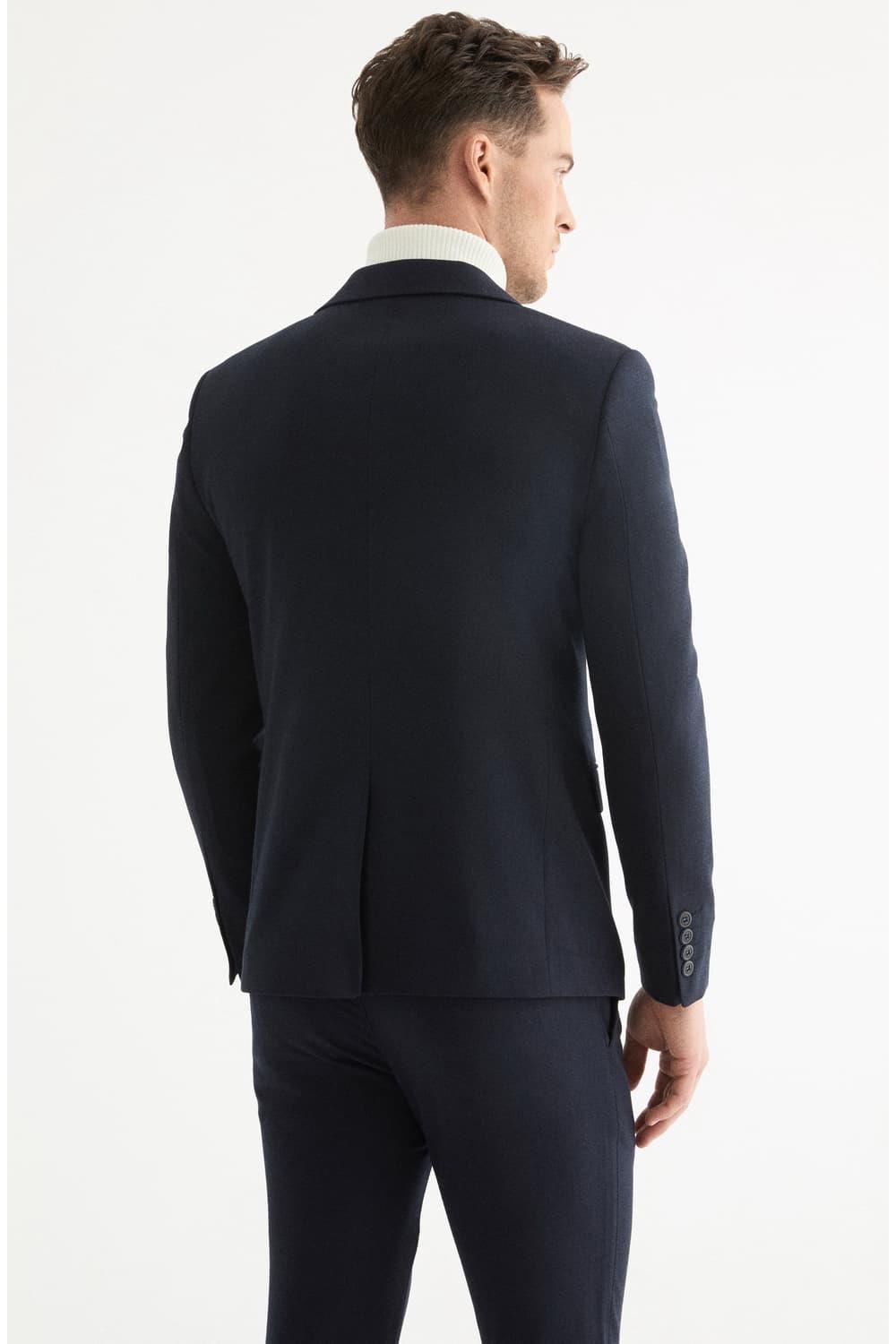 C 576 Slim Fit Lacivert Spor Ceket