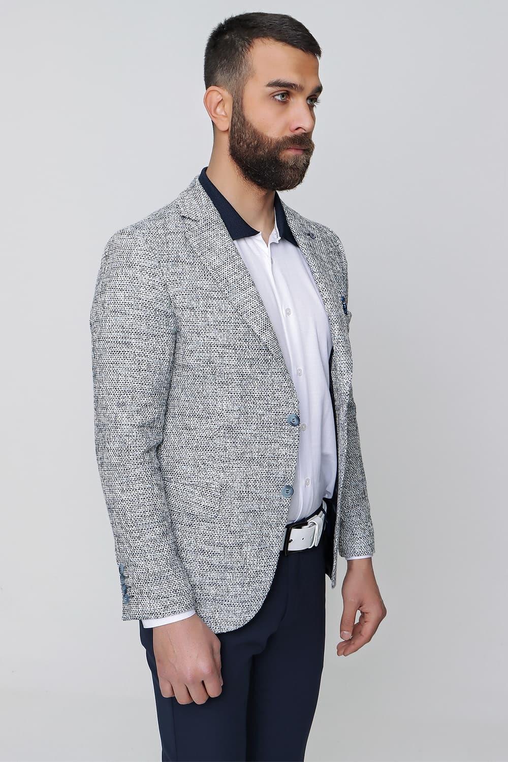 C 610 Slim Fit Lacivert Spor Ceket