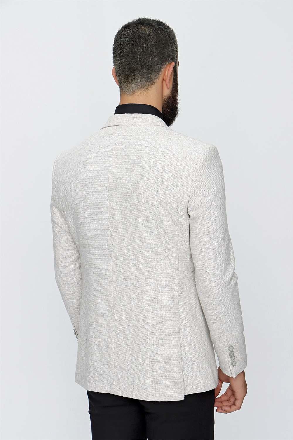 C 613 Slim Fit Taş Spor Ceket