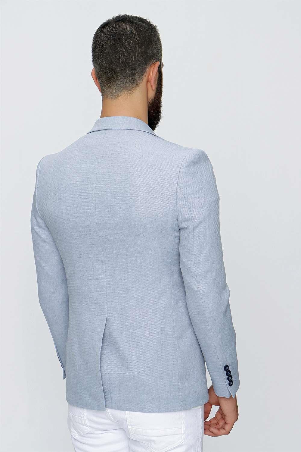 C 620 Slim Fit Mavi Spor Ceket
