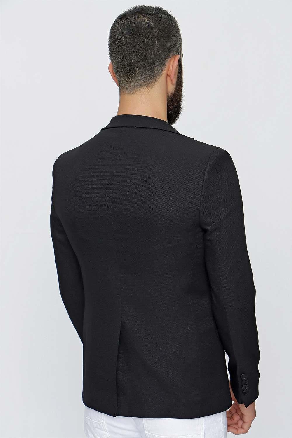 C 620 Slim Fit Siyah Spor Ceket