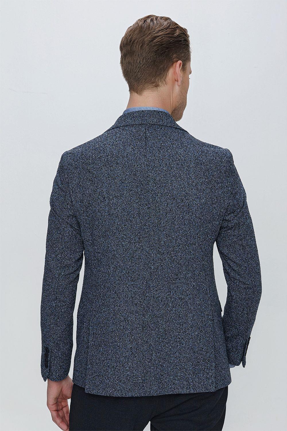 C 633 Slim Fit Lacivert Spor Ceket