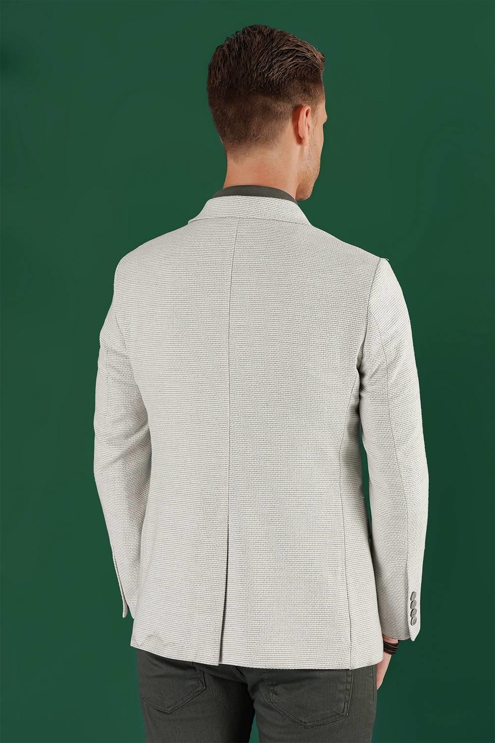 C 636 Slim Fit Mavi Spor Ceket