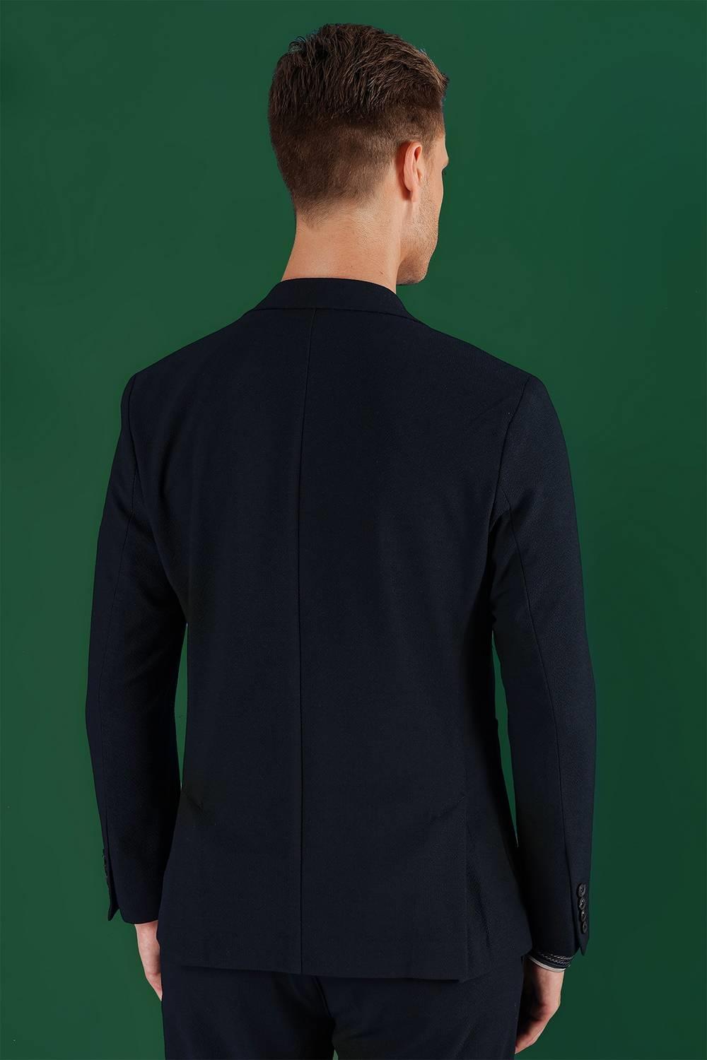 C 643 Slim Fit Lacivert Spor Ceket