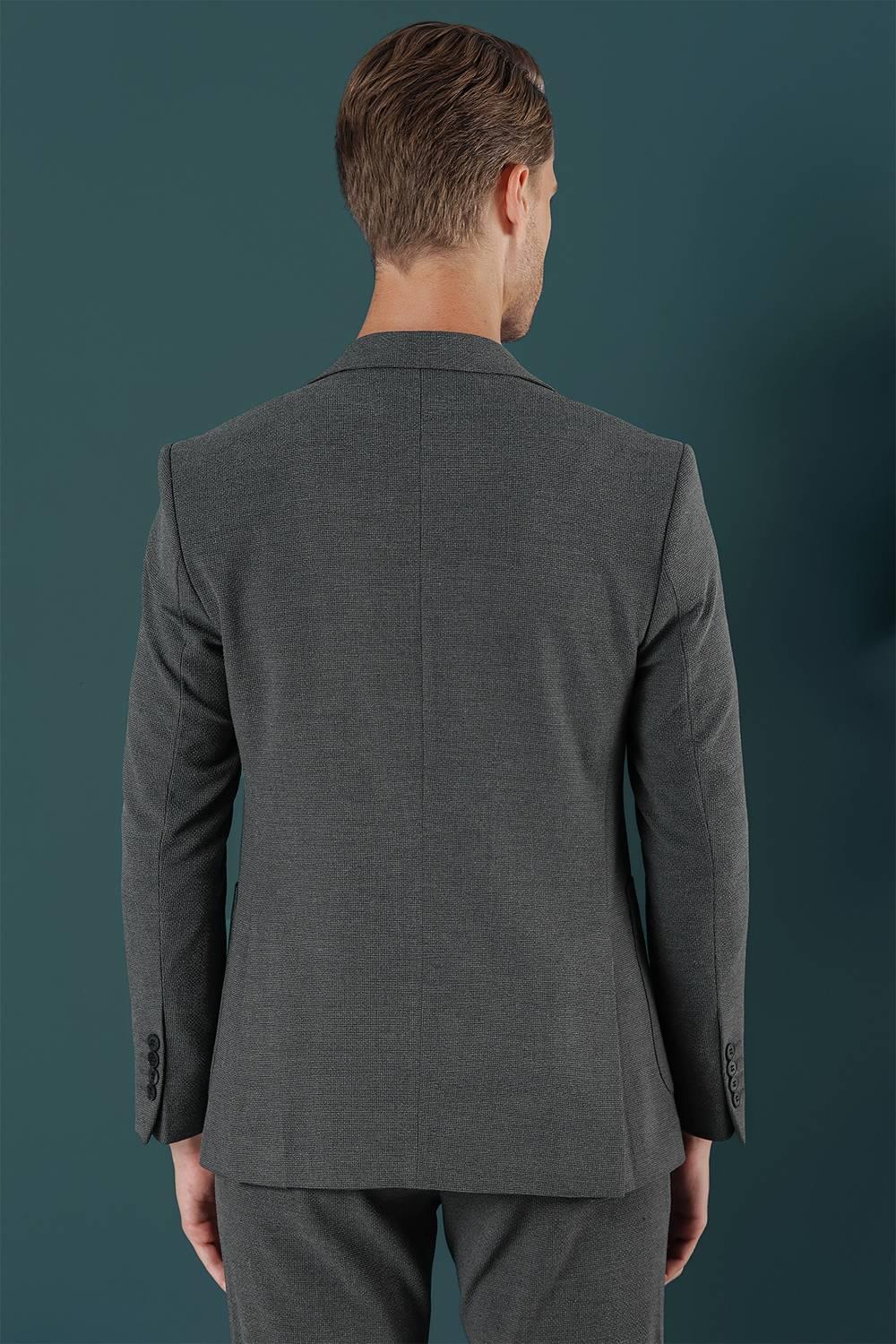 C 659 Slim Fit Antrasit Spor Ceket