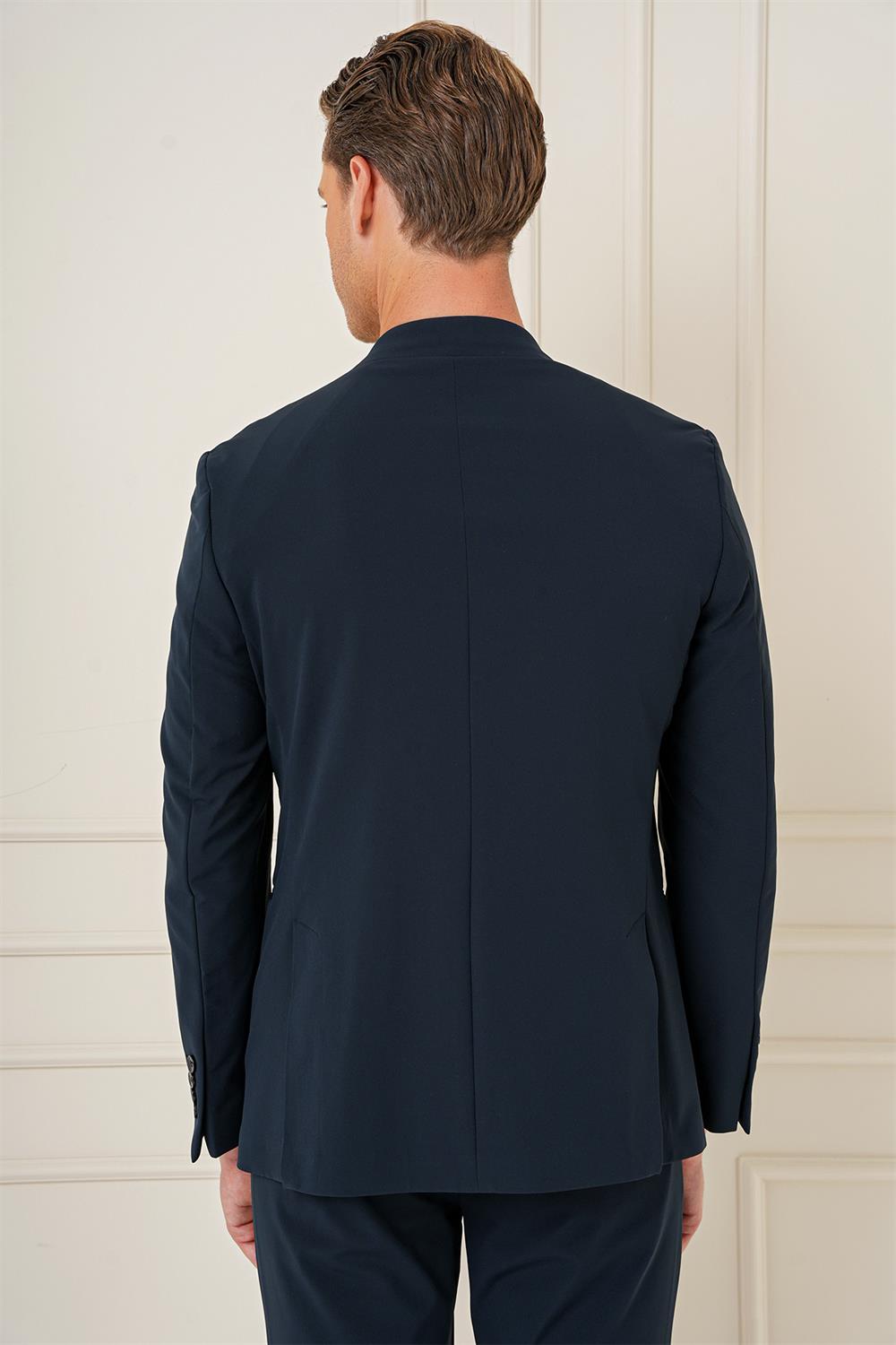 C 680 Slim Fit Lacivert Spor Ceket