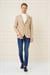 C 689 Slim Fit Bej Spor Ceket