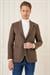 C 689 Slim Fit Kahve Spor Ceket