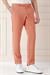 Comfort Fit Belden Kumaş Kemerli Pamuk Oranj Jogger Pantolon P 1154