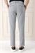 Comfort Fit Beli Lastikli Balıksırtı Dokuma Casuel Gri Pantolon P 1155