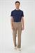 Comfort Fit Beli Lastikli Bej Jogger Pantolon  P 1185