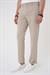 Comfort Fit Beli Lastikli Bej Jogger Pantolon  P 1183