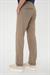 Comfort Fit Beli Lastikli Bej Jogger Pantolon  P 1185