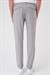 Comfort Fit Beli Lastikli Dokulu Gri Jogger Pantolon  P 1186