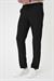 Comfort Fit Beli Lastikli Dokulu Siyah Jogger Pantolon  P 1186