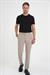 Comfort Fit Beli Lastikli Esnek Vizon Spor Pantolon P 1189