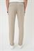 Comfort Fit Beli Lastikli Pileli Bej Jogger Pantolon  P 1182