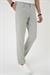 Comfort Fit Beli Lastikli Pileli Gri Jogger Pantolon  P 1182