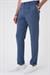 Comfort Fit Beli Lastikli Pileli İndigo Jogger Pantolon  P 1182