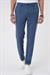 Comfort Fit Beli Lastikli Pileli İndigo Jogger Pantolon  P 1182
