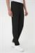 Comfort Fit Beli Lastikli Pileli Siyah Jogger Pantolon  P 1182