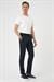 Comfort Fit Beli Lastikli Pötikareli Casuel Lacivert 2 Pantolon P 1149