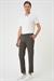 Comfort Fit Beli Lastikli Yan Cep Haki Jogger Pantolon P 1150