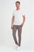 Comfort Fit Bisiklet Yaka Viskon Karışımlı Casual Beyaz Tişört Ts 902