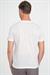 Comfort Fit Bisiklet Yaka Viskon Karışımlı Casual Ekru Tişört Ts 902