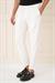 Comfort Fit Çift Pileli Dokulu Esnek Pamuk Ekru Pantolon P 1158