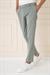 Comfort Fit Çift Pileli Dokulu Esnek Pamuk Yeşil Pantolon P 1158