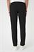 Comfort Fit Gofre Dokulu Beli Lastikli Siyah Jogger Pantolon P 1177