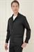 Comfort Fit Mono Yaka Kapaklı Cep Casual Siyah Ceket C 699