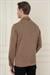 Comfort Fit Mono Yaka Kapaklı Cep Casual Vizon Ceket C 699