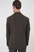 Comfort Fit Mono Yaka Torba Cep Casual Toprak Ceket C 707